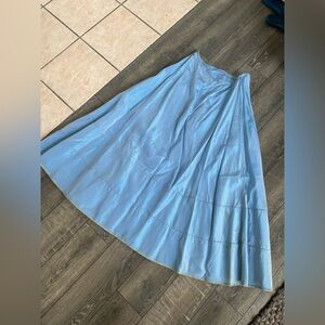 Vintage! 1950s Elegant Blue Underskirt- homemade 💙